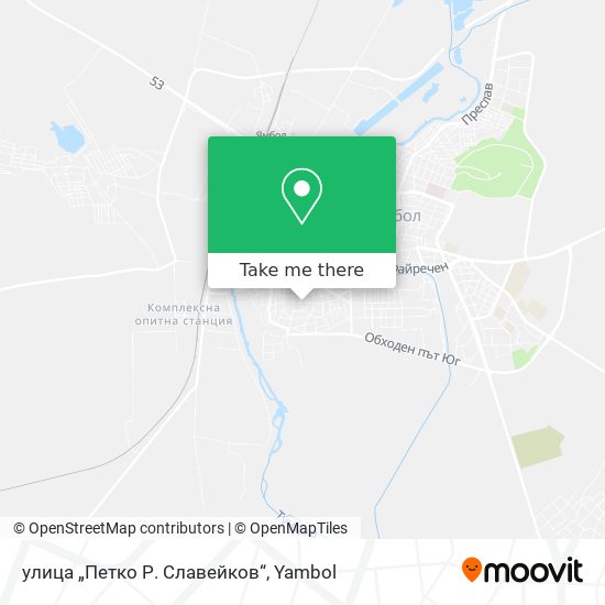 улица „Петко Р. Славейков“ map