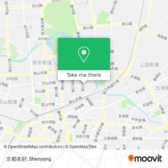 京都友好 map