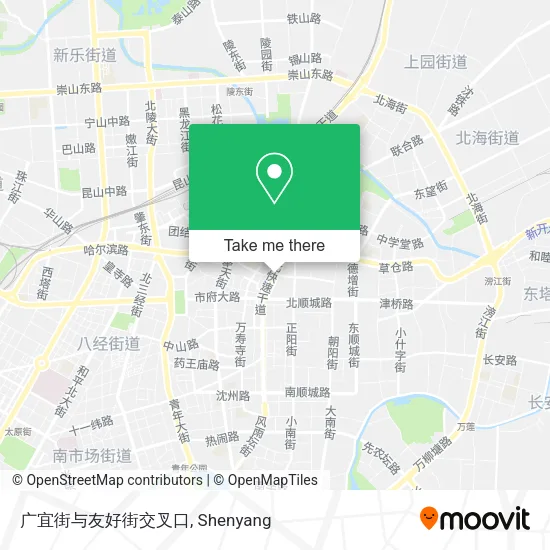 广宜街与友好街交叉口 map