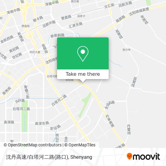 沈丹高速/白塔河二路(路口) map