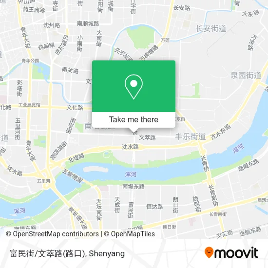 富民街/文萃路(路口) map