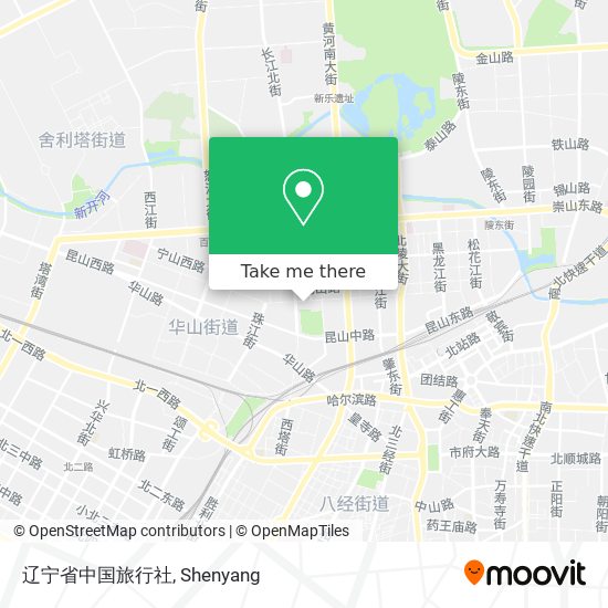 辽宁省中国旅行社 map