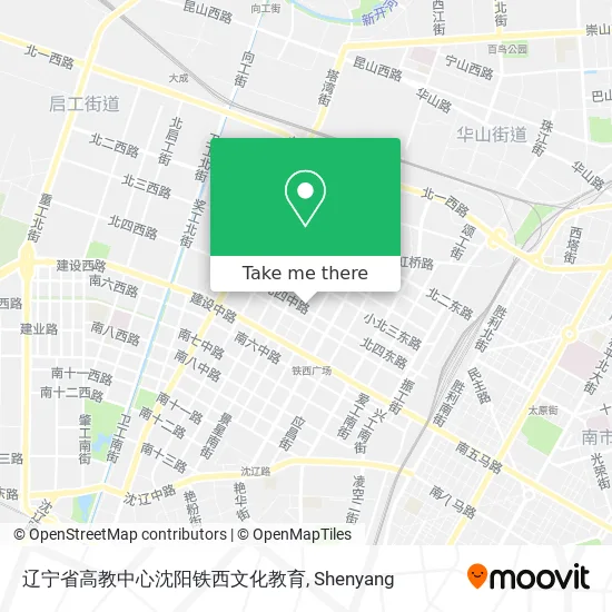 辽宁省高教中心沈阳铁西文化教育 map