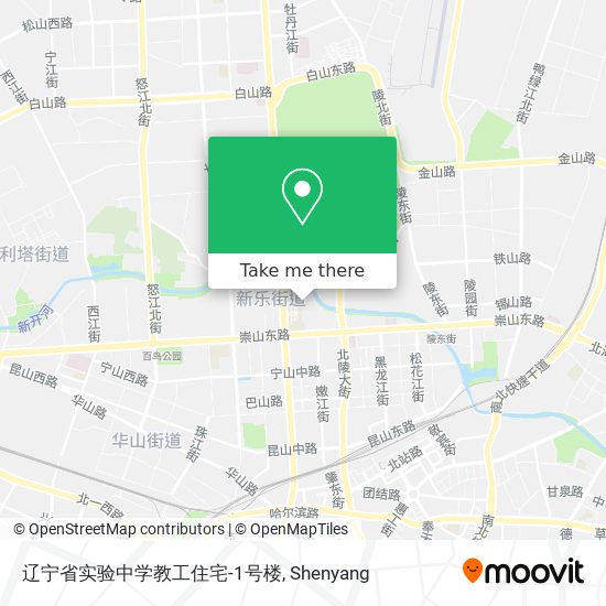 辽宁省实验中学教工住宅-1号楼 map