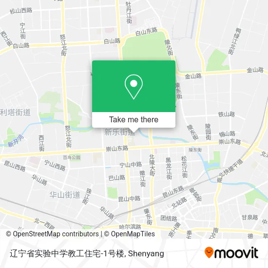 辽宁省实验中学教工住宅-1号楼 map