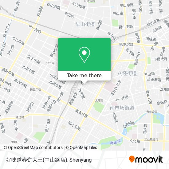 好味道春饼大王(中山路店) map