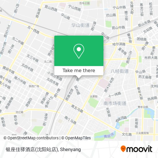 银座佳驿酒店(沈阳站店) map
