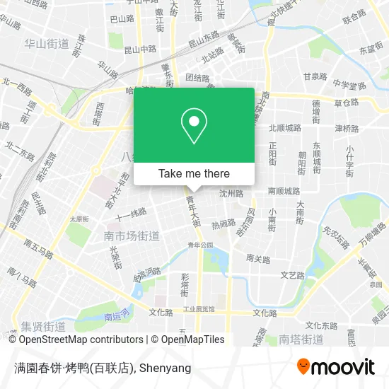满園春饼·烤鸭(百联店) map