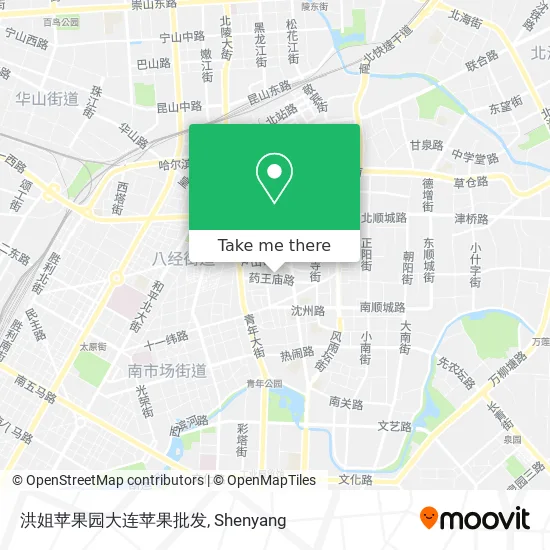 洪姐苹果园大连苹果批发 map