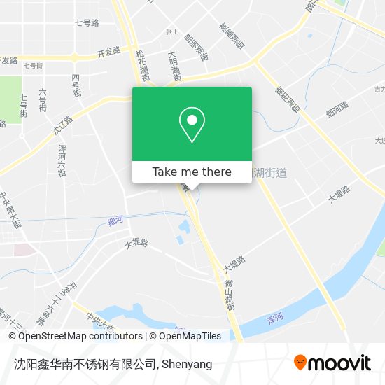 沈阳鑫华南不锈钢有限公司 map