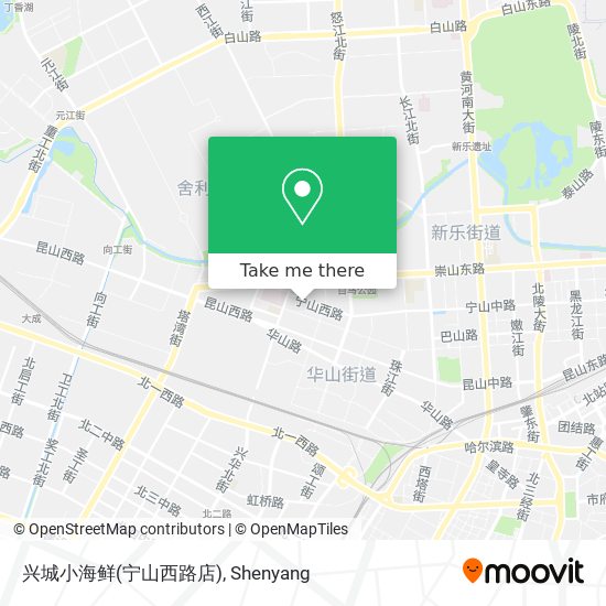 兴城小海鲜(宁山西路店) map