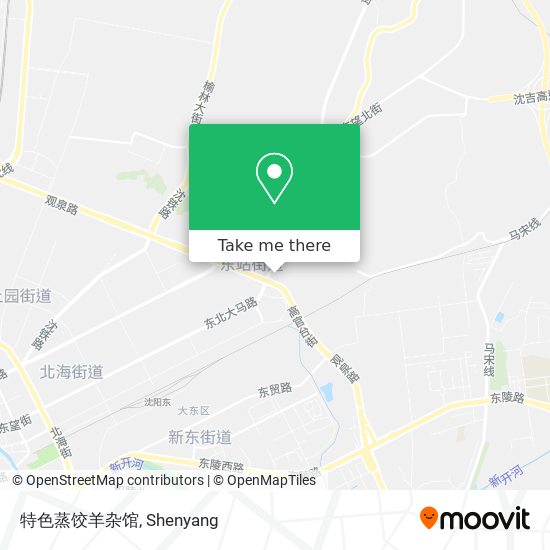 特色蒸饺羊杂馆 map