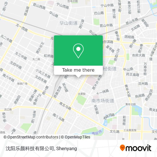 沈阳乐颜科技有限公司 map