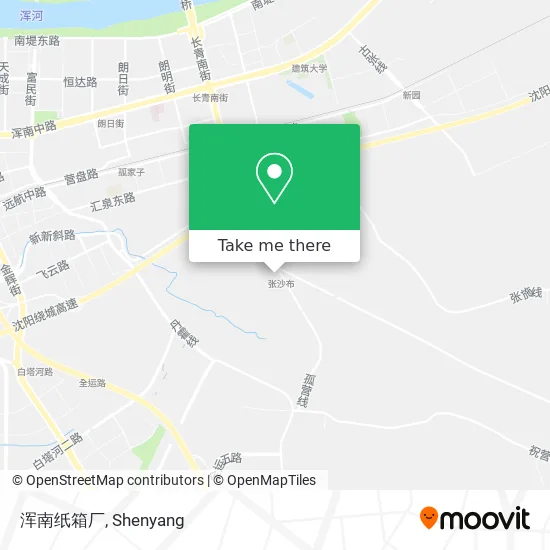 浑南纸箱厂 map
