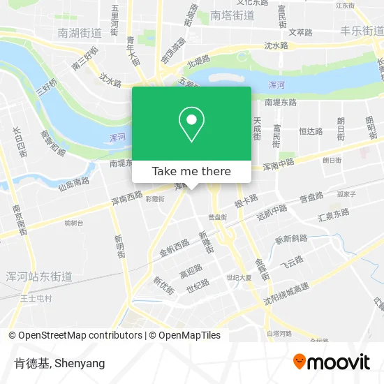 肯德基 map