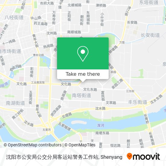 沈阳市公安局公交分局客运站警务工作站 map