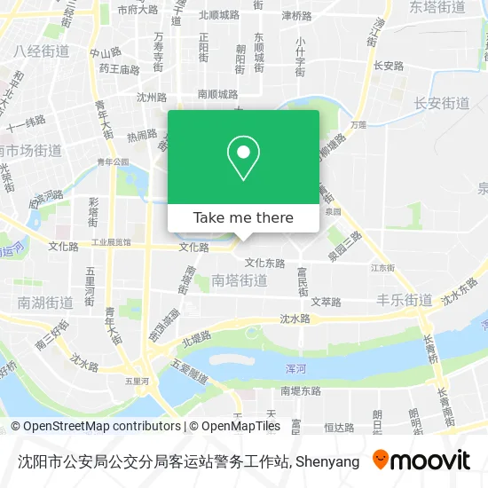 沈阳市公安局公交分局客运站警务工作站 map