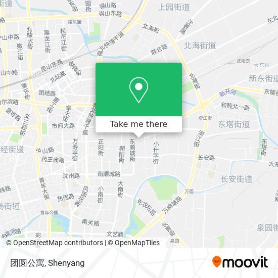 团圆公寓 map