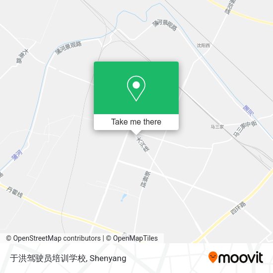 于洪驾驶员培训学校 map