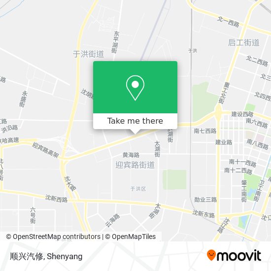 顺兴汽修 map
