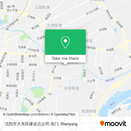 沈阳市大东区建设总公司-东门 map