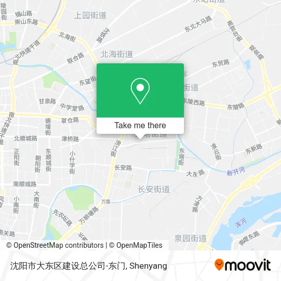 沈阳市大东区建设总公司-东门 map