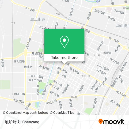 地炉烤肉 map