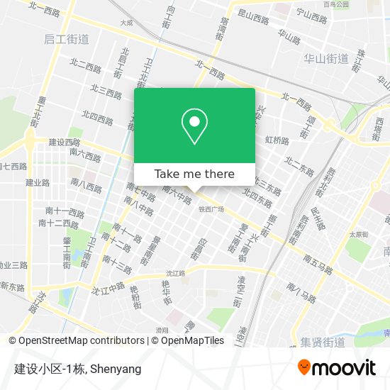 建设小区-1栋 map
