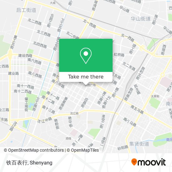 铁百表行 map
