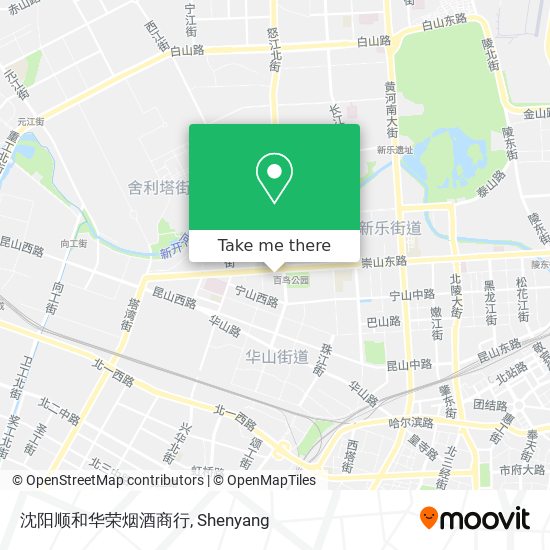 沈阳顺和华荣烟酒商行 map