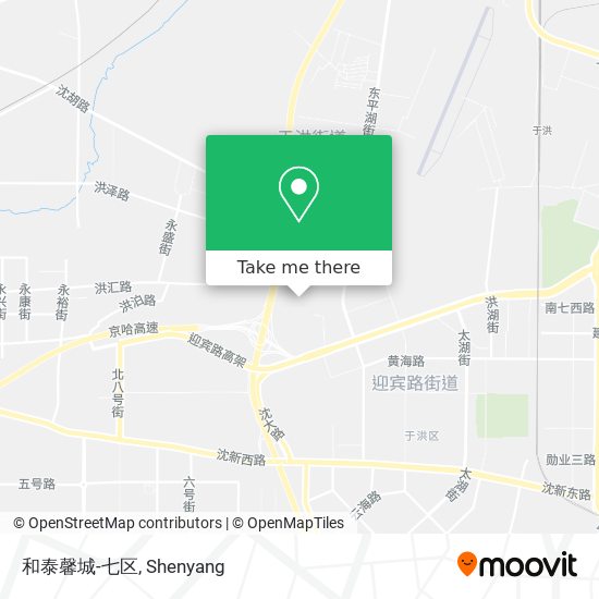 和泰馨城-七区 map