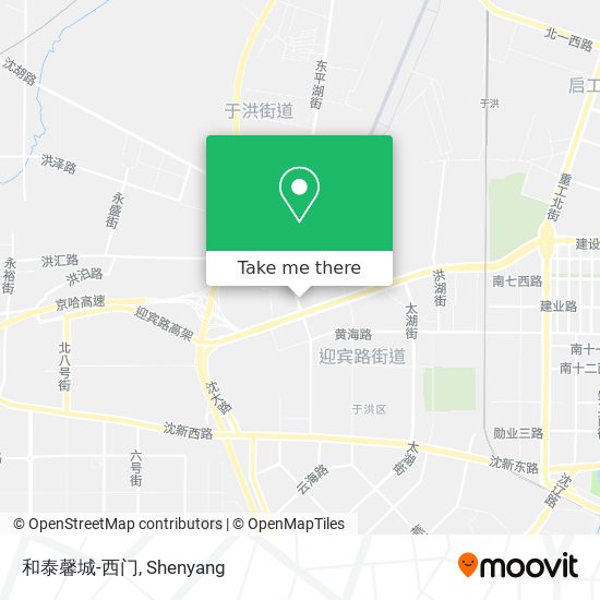 和泰馨城-西门 map