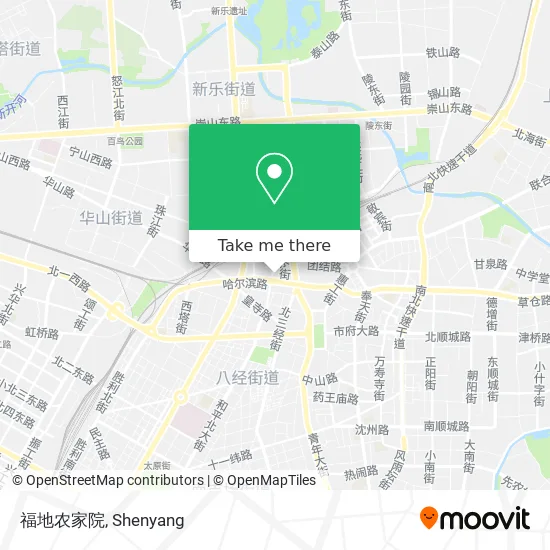福地农家院 map