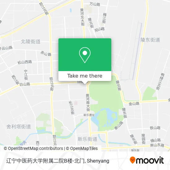辽宁中医药大学附属二院B楼-北门 map