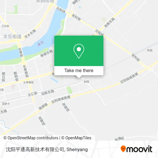 沈阳平通高新技术有限公司 map