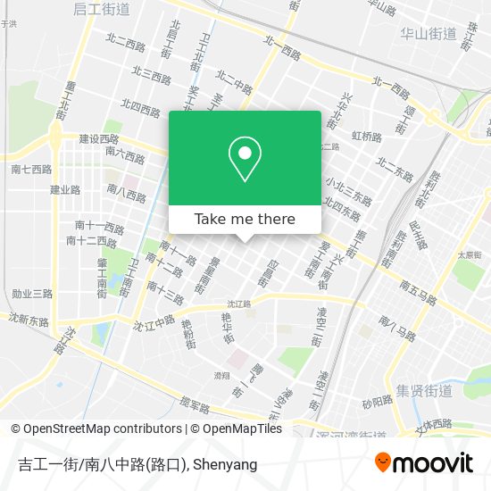 吉工一街/南八中路(路口) map