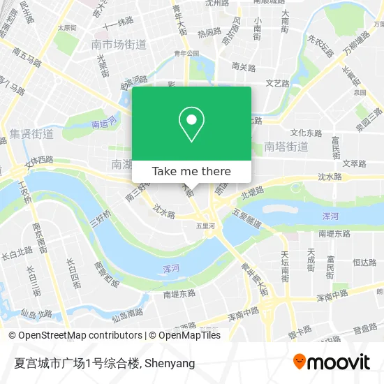 夏宫城市广场1号综合楼 map