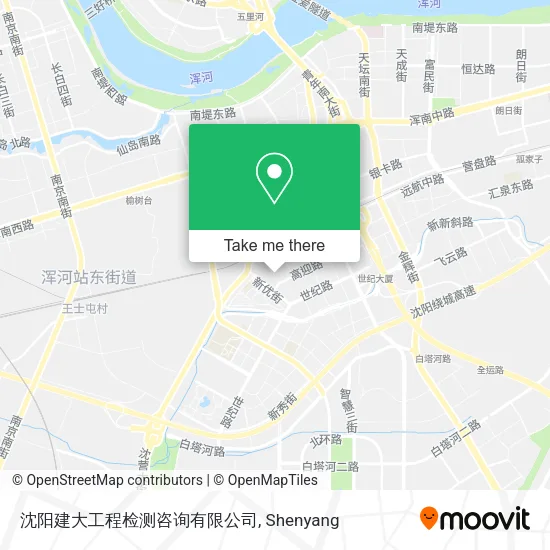 沈阳建大工程检测咨询有限公司 map