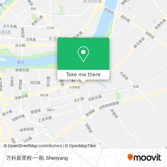 万科新里程-一期 map