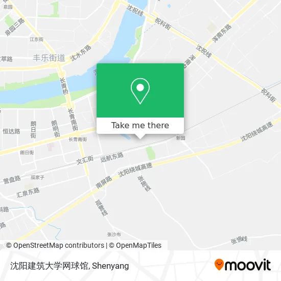 沈阳建筑大学网球馆 map