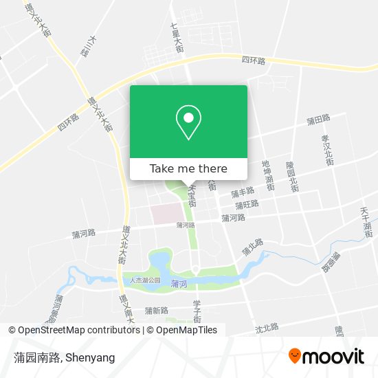 蒲园南路 map