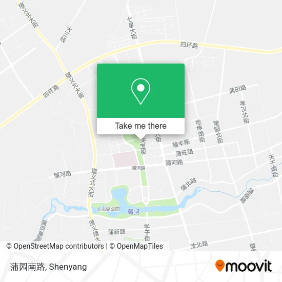 蒲园南路 map