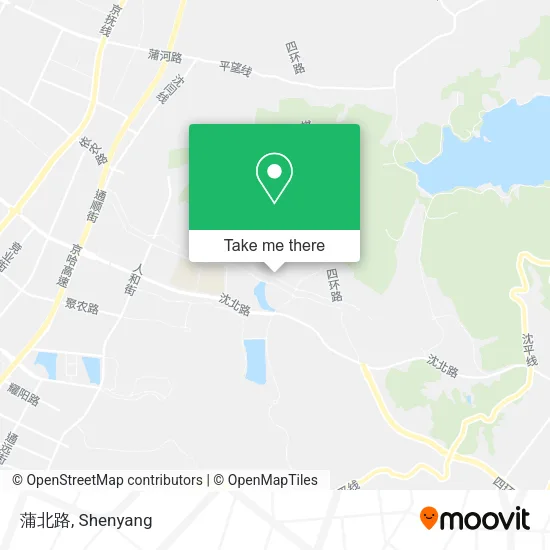 蒲北路 map