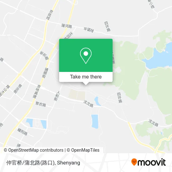 仲官桥/蒲北路(路口) map