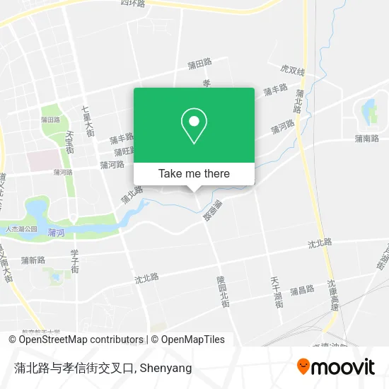 蒲北路与孝信街交叉口 map