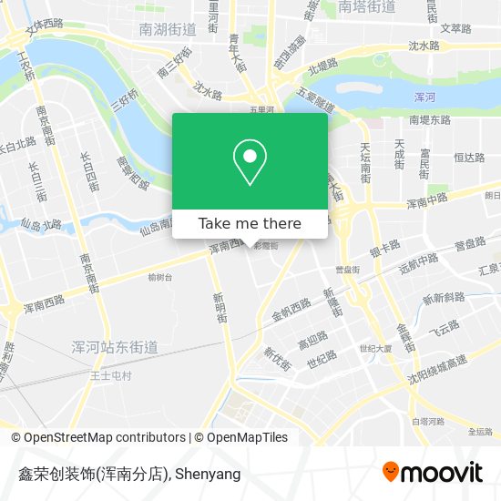 鑫荣创装饰(浑南分店) map