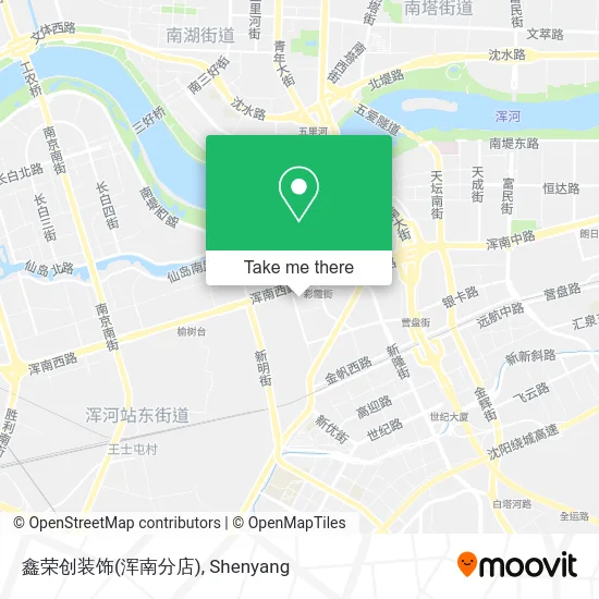 鑫荣创装饰(浑南分店) map