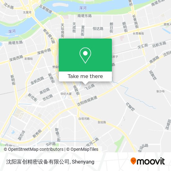 沈阳富创精密设备有限公司 map