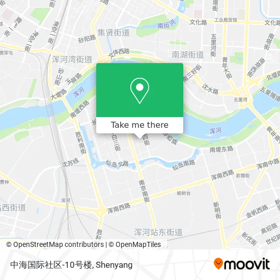 中海国际社区-10号楼 map