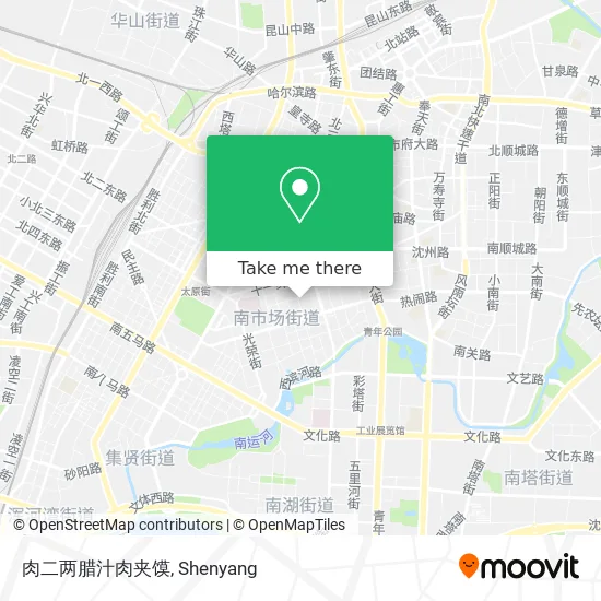 肉二两腊汁肉夹馍 map